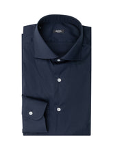 BARBA - Camicia con Collo Aperto e Bottoni a Vista - Nero - LIDIASHOPPING® - Official Website