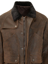 DFOUR - Cappotto Corto con Tasche Applicate - Marrone - LIDIASHOPPING® - Official Website