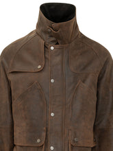 DFOUR - Cappotto Corto con Tasche Applicate - Marrone - LIDIASHOPPING® - Official Website