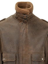 DFOUR - Bomber con Colletto Morbido - Marrone - LIDIASHOPPING® - Official Website