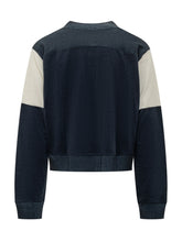 KENZO - Cardigan con Lettering - Blu - LIDIASHOPPING® - Official Website
