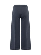 EXTERIOR - Pantaloni a Gamba Ampia - Blu - LIDIASHOPPING® - Official Website
