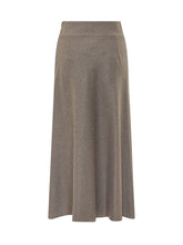 EXTERIOR - Gonna Lunga con Coulisse - Marrone - LIDIASHOPPING® - Official Website
