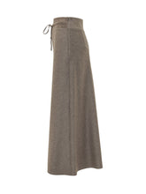 EXTERIOR - Gonna Lunga con Coulisse - Marrone - LIDIASHOPPING® - Official Website