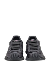 DOLCE & GABBANA - Low Top Sneaker with Side Logo Applique - Black - LIDIASHOPPING® - Official Website
