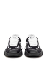 DOLCE & GABBANA - Sneaker Bassa con Maxi Logo - Nero - LIDIASHOPPING® - Official Website