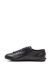 DOLCE & GABBANA - Sneaker Bassa con Lettering Laterale - Nero - LIDIASHOPPING® - Official Website