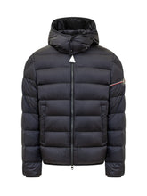 MONCLER - Giacca Ravenlock con Cappuccio - Blu - LIDIASHOPPING® - Official Website