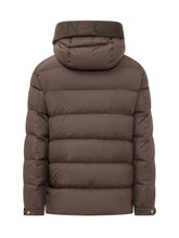 MONCLER - Orvelle Quilted Jacket with Hood - Brown - LIDIASHOPPING® - Official Website