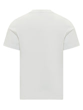 MONCLER - T-shirt con Logo sul Petto - Bianco - LIDIASHOPPING® - Official Website
