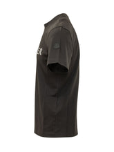 MONCLER - T-shirt con Logo sul Petto - Nero - LIDIASHOPPING® - Official Website