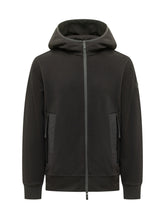 MONCLER - Cardigan con Zip e Cappuccio - Nero - LIDIASHOPPING® - Official Website