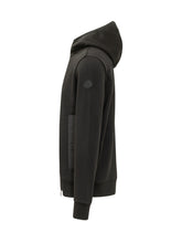 MONCLER - Cardigan con Zip e Cappuccio - Nero - LIDIASHOPPING® - Official Website