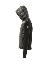 MONCLER - Quilted Cardigan with Hood - Black - LIDIASHOPPING® - Official Website