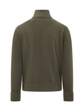 MONCLER - Cardigan Trapuntato con Zip - Green - LIDIASHOPPING® - Official Website