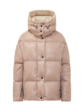 MONCLER - Giacca Parana Trapuntata con Cappuccio - Rosa - LIDIASHOPPING® - Official Website