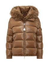 MONCLER - Piumino Hypolais con Cappuccio - Beige - LIDIASHOPPING® - Official Website