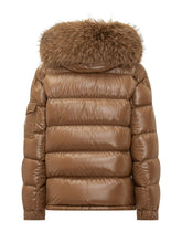 MONCLER - Piumino Hypolais con Cappuccio - Beige - LIDIASHOPPING® - Official Website