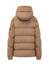 MONCLER - Piumino Maya 70 con Cappuccio - Beige - LIDIASHOPPING® - Official Website
