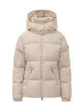 MONCLER - Piumino Fourmines con Cappuccio - Beige - LIDIASHOPPING® - Official Website