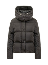 MONCLER - Piumino Castelnew con Cappuccio - Nero - LIDIASHOPPING® - Official Website