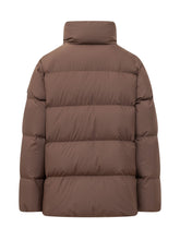 MONCLER - Giacca Vivantesse a Collo Alto - Marrone - LIDIASHOPPING® - Official Website