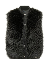 MONCLER - Vest with Voluminous Finish - Black - LIDIASHOPPING® - Official Website
