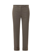 PT TORINO - Pantaloni Andrea con Risvolto - Grigio - LIDIASHOPPING® - Official Website
