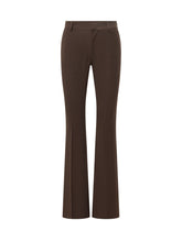 PT TORINO - Pantaloni Elsa a Gamba Svasata - Marrone - LIDIASHOPPING® - Official Website