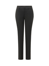 PT TORINO - London trousers featuring a straight and slightly tapered silhouette, defined waistband and belt loops. Designed with concealed front fastening and clean leg lines. - Black - LIDIASHOPPING® - Official Website