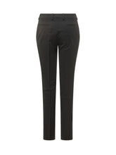 PT TORINO - London trousers featuring a straight and slightly tapered silhouette, defined waistband and belt loops. Designed with concealed front fastening and clean leg lines. - Black - LIDIASHOPPING® - Official Website
