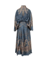 ZIMMERMANN - Abito Lungo Valiant con Maniche a Pipistrello - Multicolore - LIDIASHOPPING® - Official Website