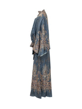 ZIMMERMANN - Abito Lungo Valiant con Maniche a Pipistrello - Multicolore - LIDIASHOPPING® - Official Website
