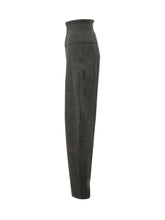 ZIMMERMANN - Pantaloni Barrel a Vita Alta - Grigio - LIDIASHOPPING® - Official Website
