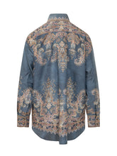 ZIMMERMANN - Valiant Shirt with Neck Bow - Multicolor - LIDIASHOPPING® - Official Website