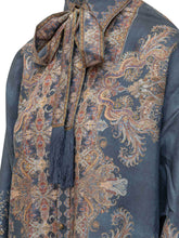 ZIMMERMANN - Valiant Shirt with Neck Bow - Multicolor - LIDIASHOPPING® - Official Website