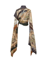 ZIMMERMANN - Top Valiant Drappeggiato con Pannelli Lunghi - Multicolore - LIDIASHOPPING® - Official Website