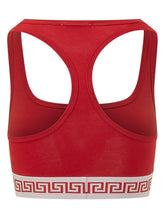 VERSACE - Racerback Bra with Decorated Band - - LIDIASHOPPING® - Official Website