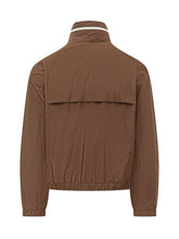 AMI ALEXANDRE MATTIUSSI - Giacca Ami Coeur con Zip - Marrone - LIDIASHOPPING® - Official Website