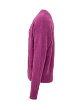 AMI ALEXANDRE MATTIUSSI - Cardigan con Scollo a V - Rosa - LIDIASHOPPING® - Official Website