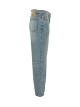 AMI ALEXANDRE MATTIUSSI - Jeans Tapered a Cinque Tasche - Blu - LIDIASHOPPING® - Official Website