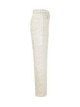 AMI ALEXANDRE MATTIUSSI - Jeans Large Fit a Gamba Ampia - Bianco - LIDIASHOPPING® - Official Website