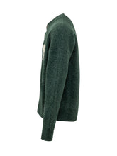 AMI ALEXANDRE MATTIUSSI - Polo a Maniche Lunghe con Bottoni - Verde - LIDIASHOPPING® - Official Website