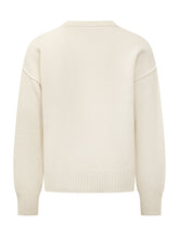 AMI ALEXANDRE MATTIUSSI - Cardigan Girocollo con Tasche - Bianco - LIDIASHOPPING® - Official Website
