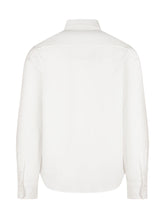 AMI ALEXANDRE MATTIUSSI - Camicia con Logo a Cuore - Bianco - LIDIASHOPPING® - Official Website