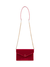 ELISABETTA FRANCHI - Pochette con Patta a Punta - Rosso - LIDIASHOPPING® - Official Website