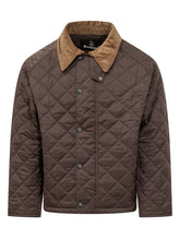 BARBOUR SELECT - Transport Quilted Jacket - Brown - LIDIASHOPPING® - Official Website