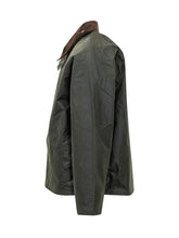 BARBOUR SELECT - Giacca Transport con Colletto a Contrasto - Verde - LIDIASHOPPING® - Official Website