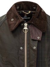 BARBOUR SELECT - Giacca Patchwork con Colletto a Contrasto - Multicolore - LIDIASHOPPING® - Official Website