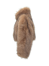 ROTATE - Giacca Corta Effetto Pelliccia - Marrone - LIDIASHOPPING® - Official Website
